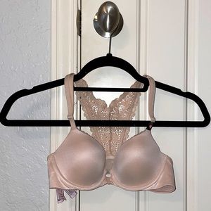 Lace Racerback Front Closure Lightly Lined Bra